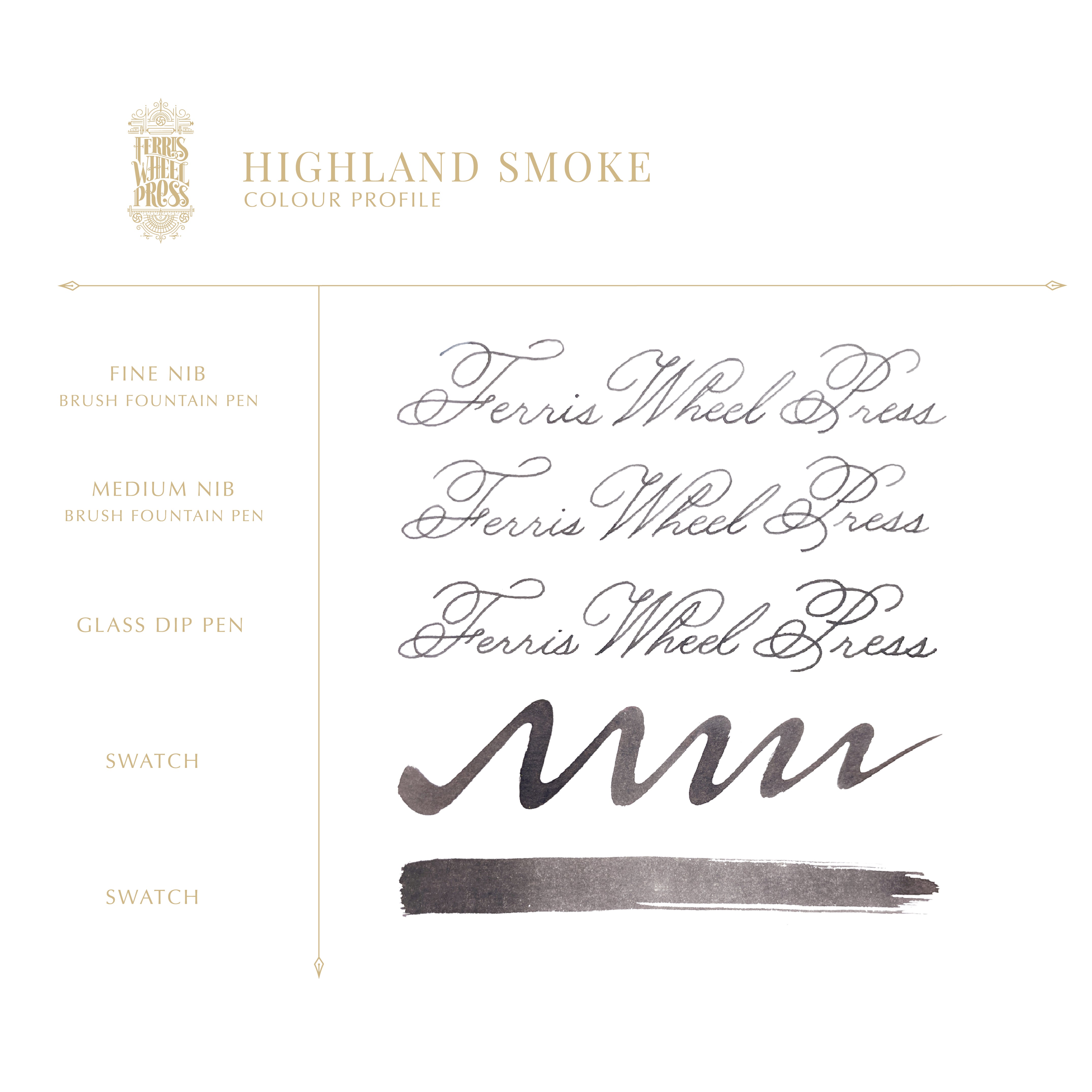 38ml Highland Smoke Ink