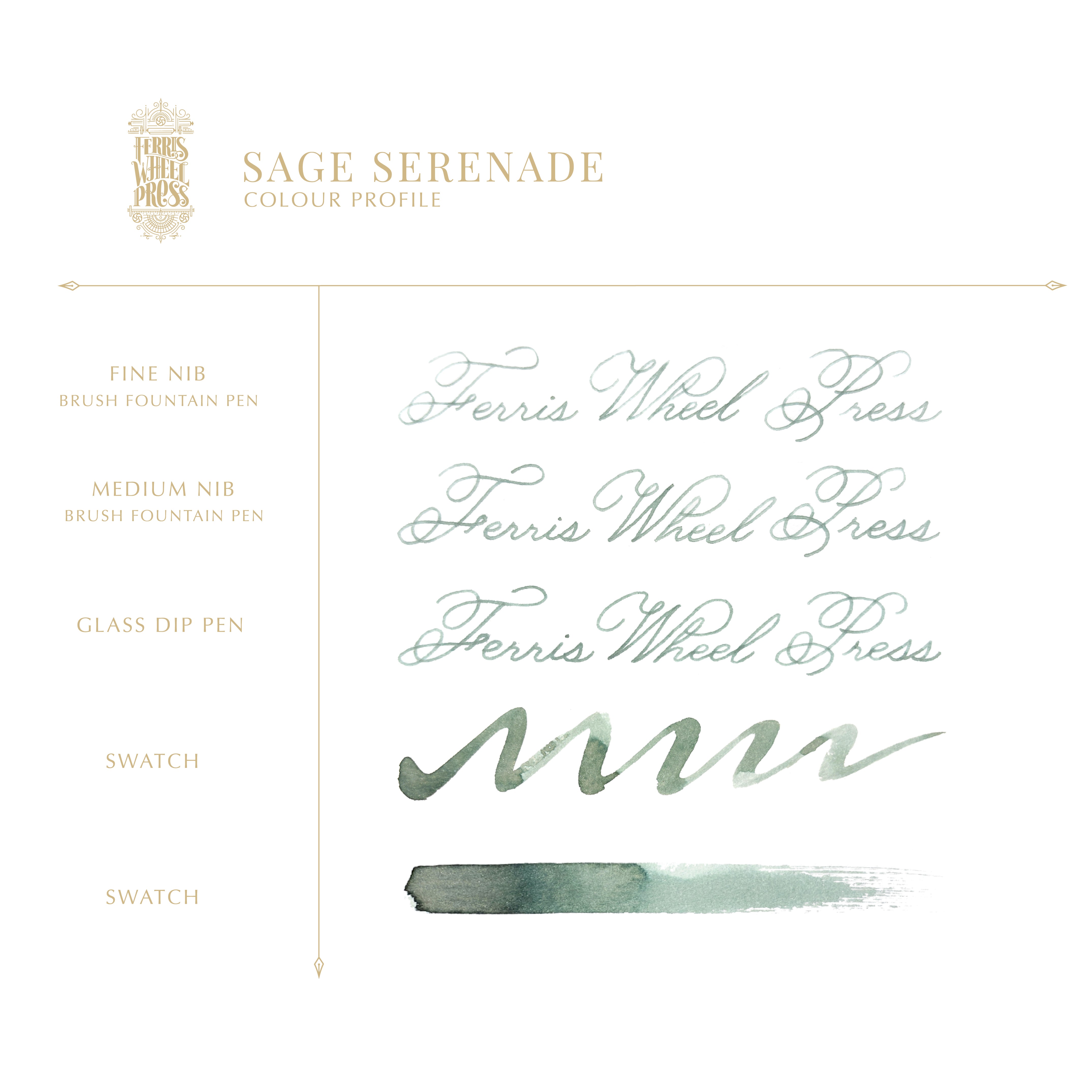 38ml Sage Serenade Ink