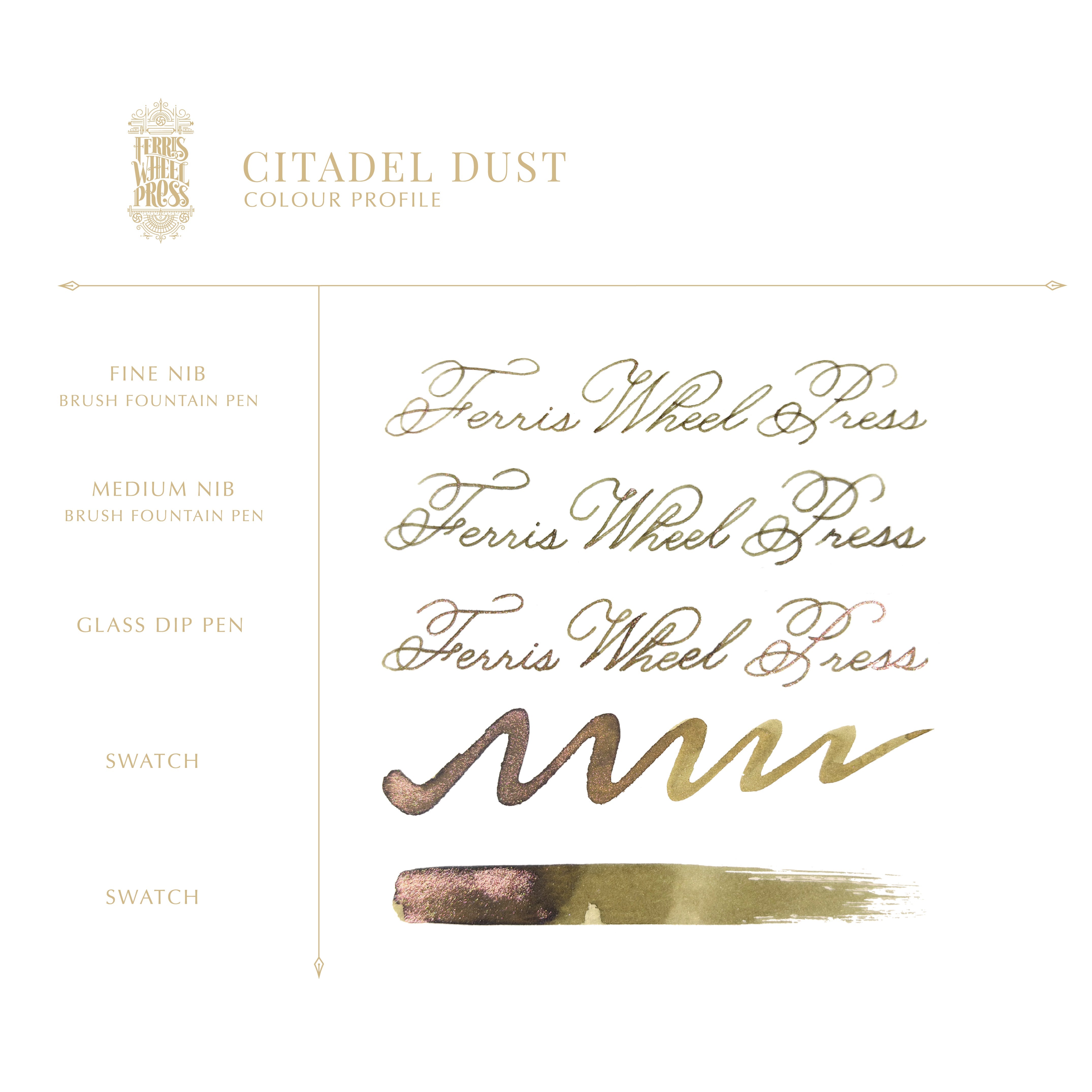 FerriTales | The Book of Knights Series - Citadel Dust Ink 85ml
