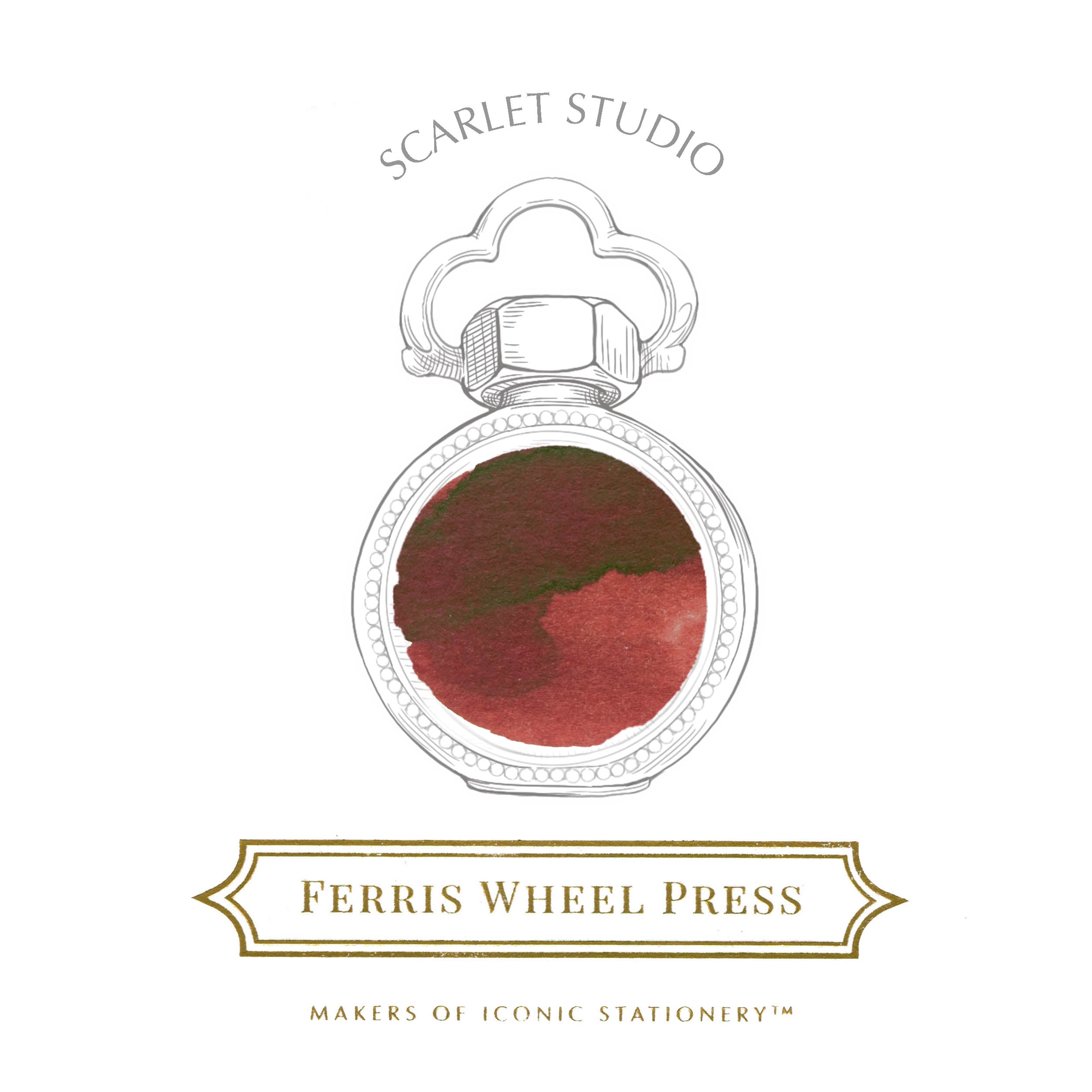 38ml Scarlet Studio Ink