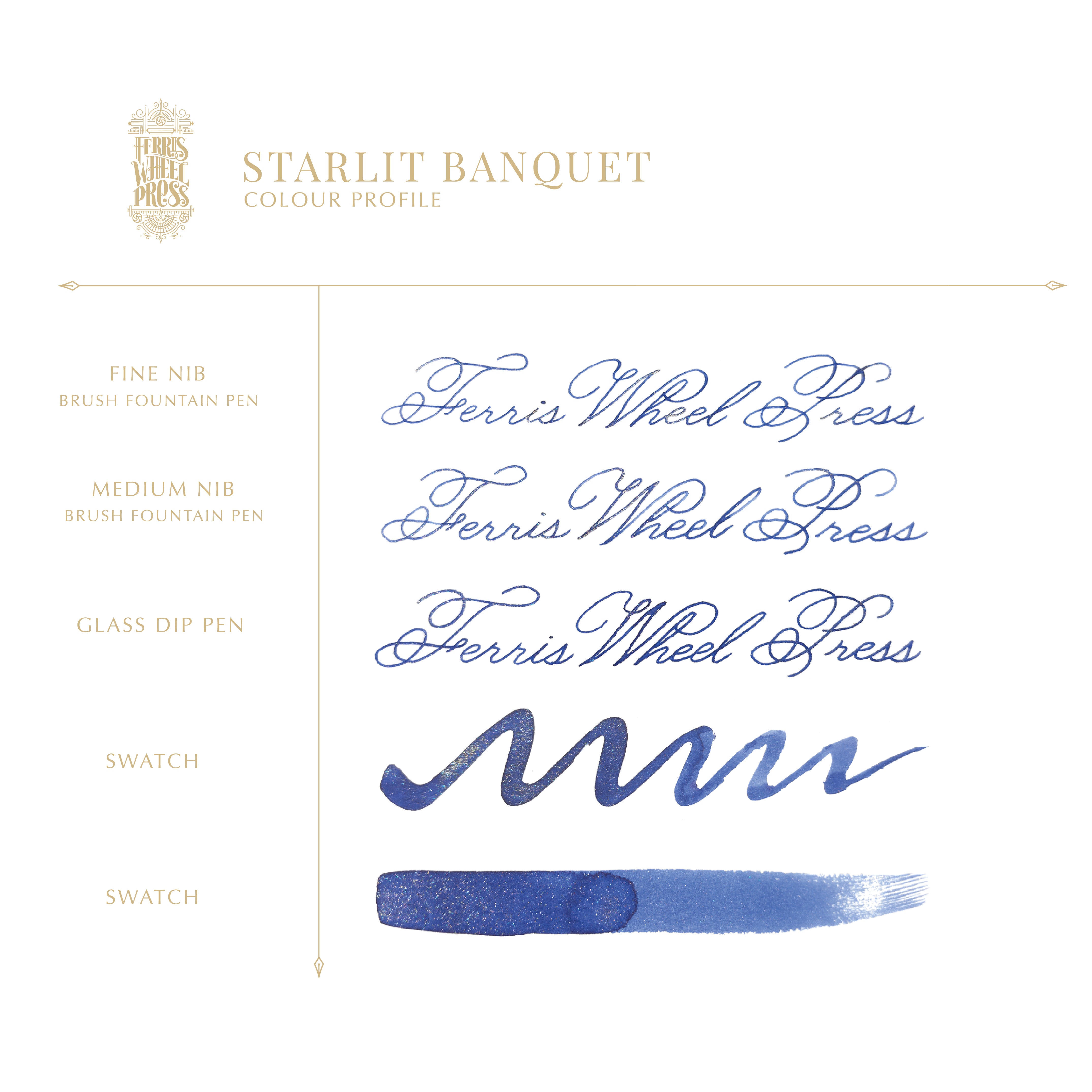 FerriTales | The Book of Knights Series - Starlit Banquet Ink 85ml