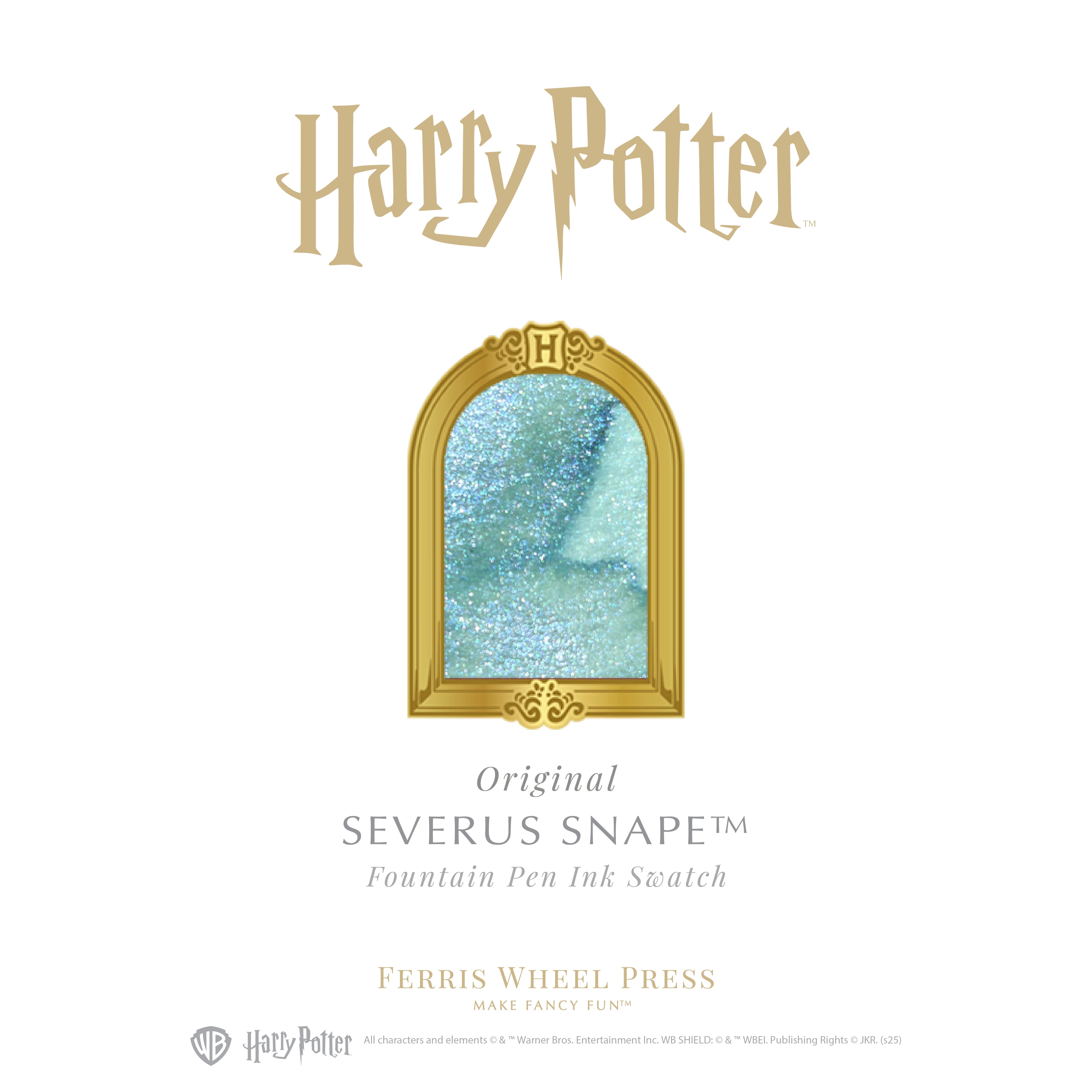Warner Bros. | Harry Potter | 25 Years of Magic - Patronus Anniversary Collection | Limited Edition Masque Pen & 38ml Ink Set | Severus Snape