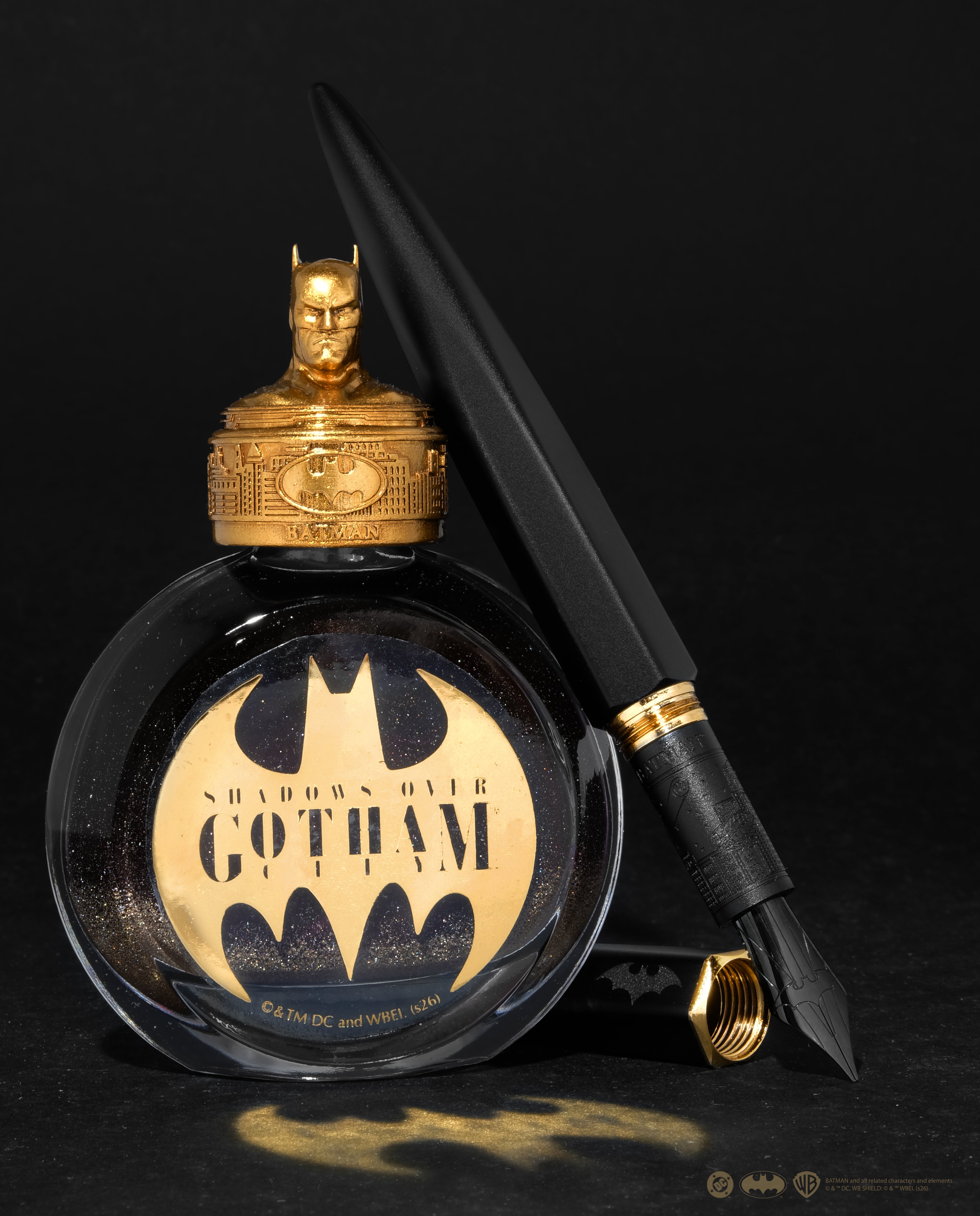 Warner Bros. | Shadows over Gotham City |  Limited Edition Pen and Ink Set | Batman