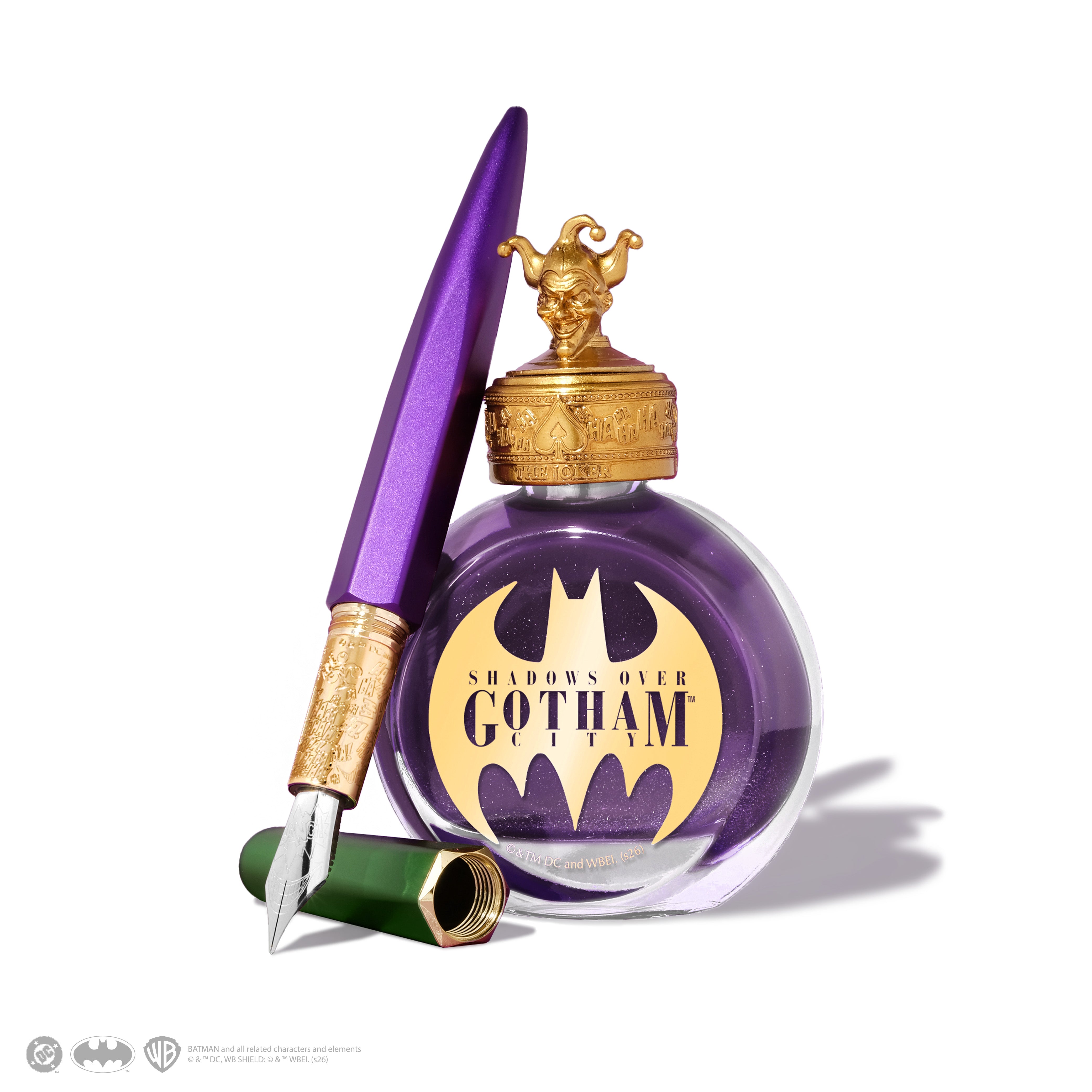 Warner Bros. | Shadows over Gotham City |  Limited Edition Pen and Ink Set | Joker