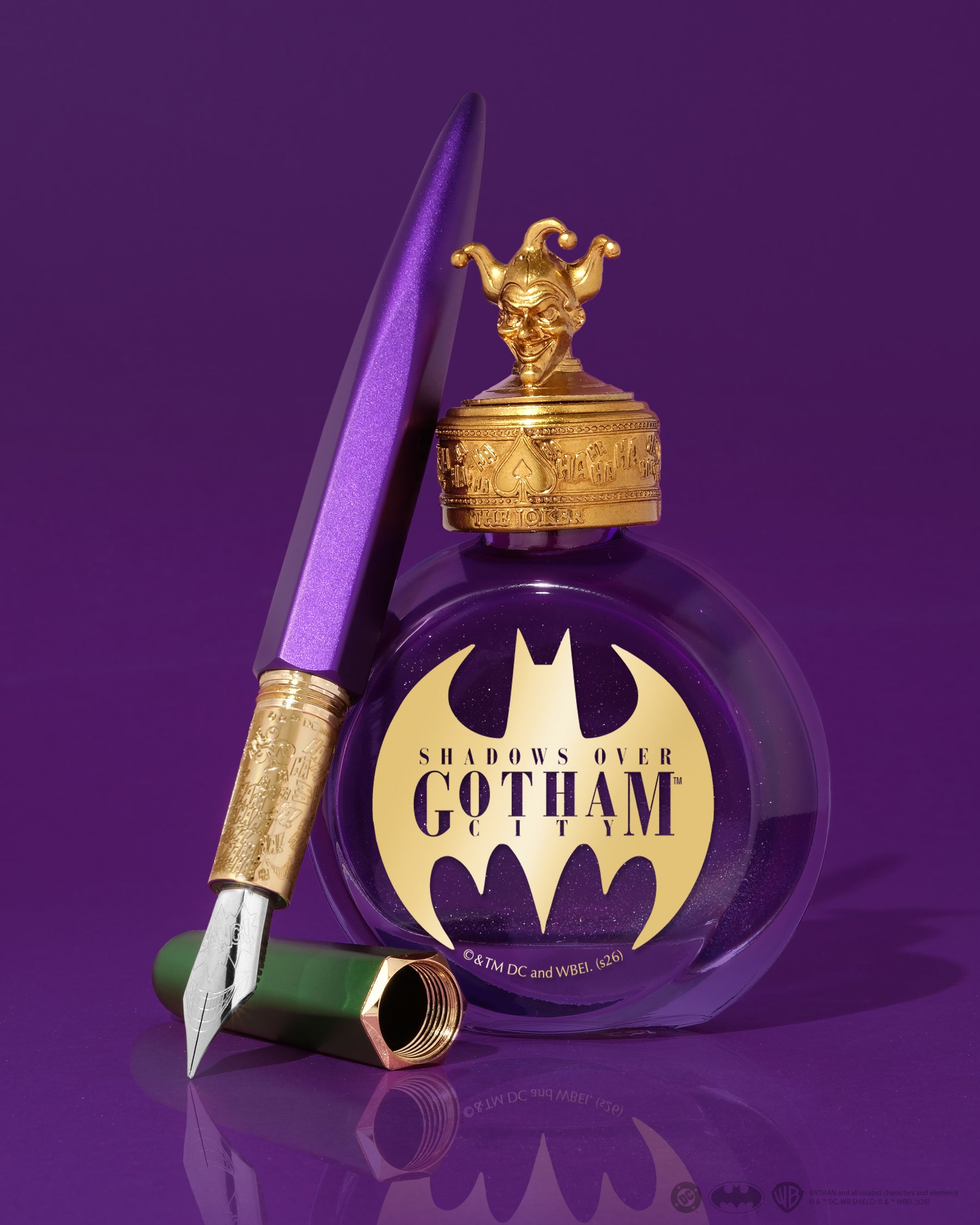 Warner Bros. | Shadows over Gotham City |  Limited Edition Pen and Ink Set | Joker