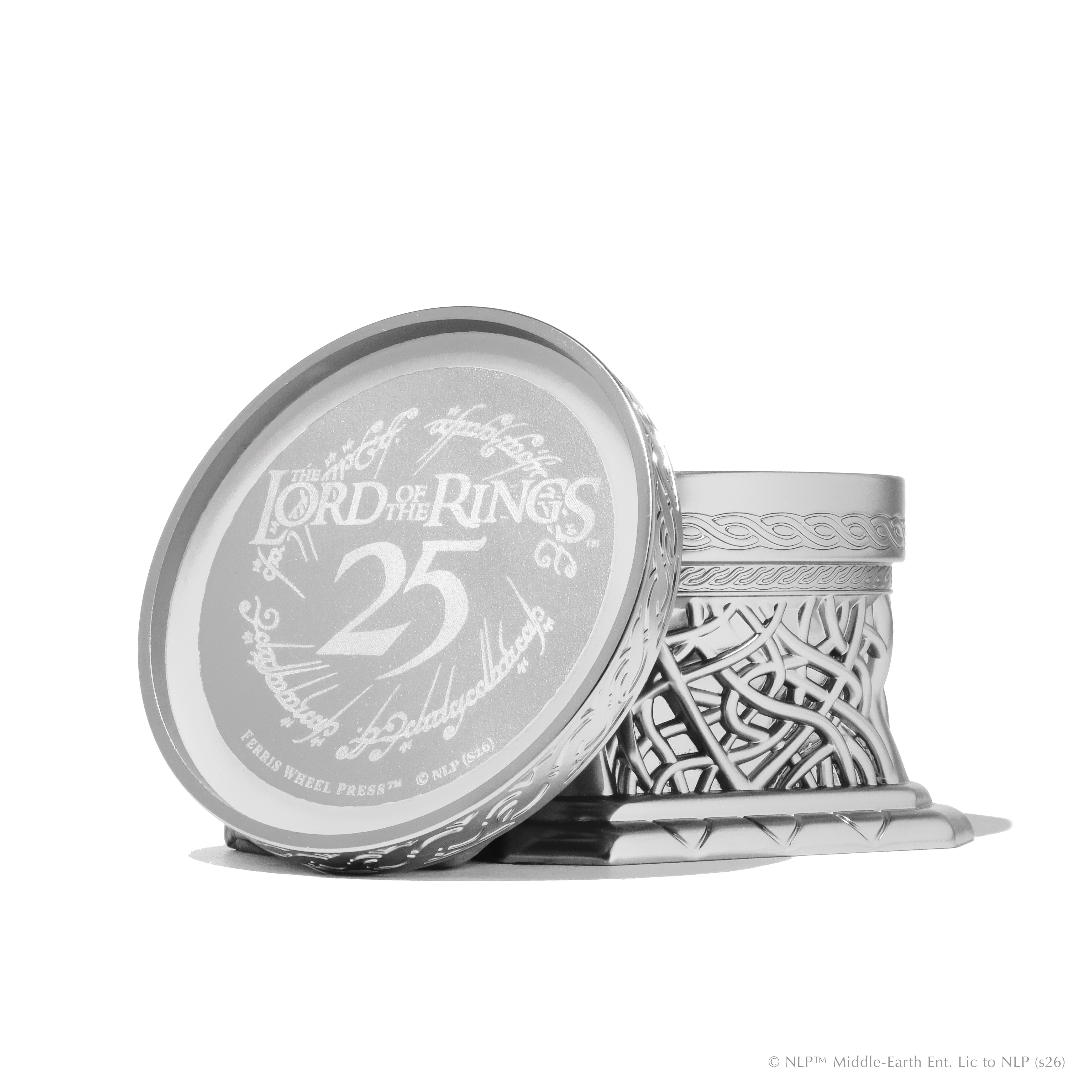 Warner Bros. | The Lord of the Rings |  25th Anniversary Edition | Mirror of Galadriel Inkwell - Brushed Edition