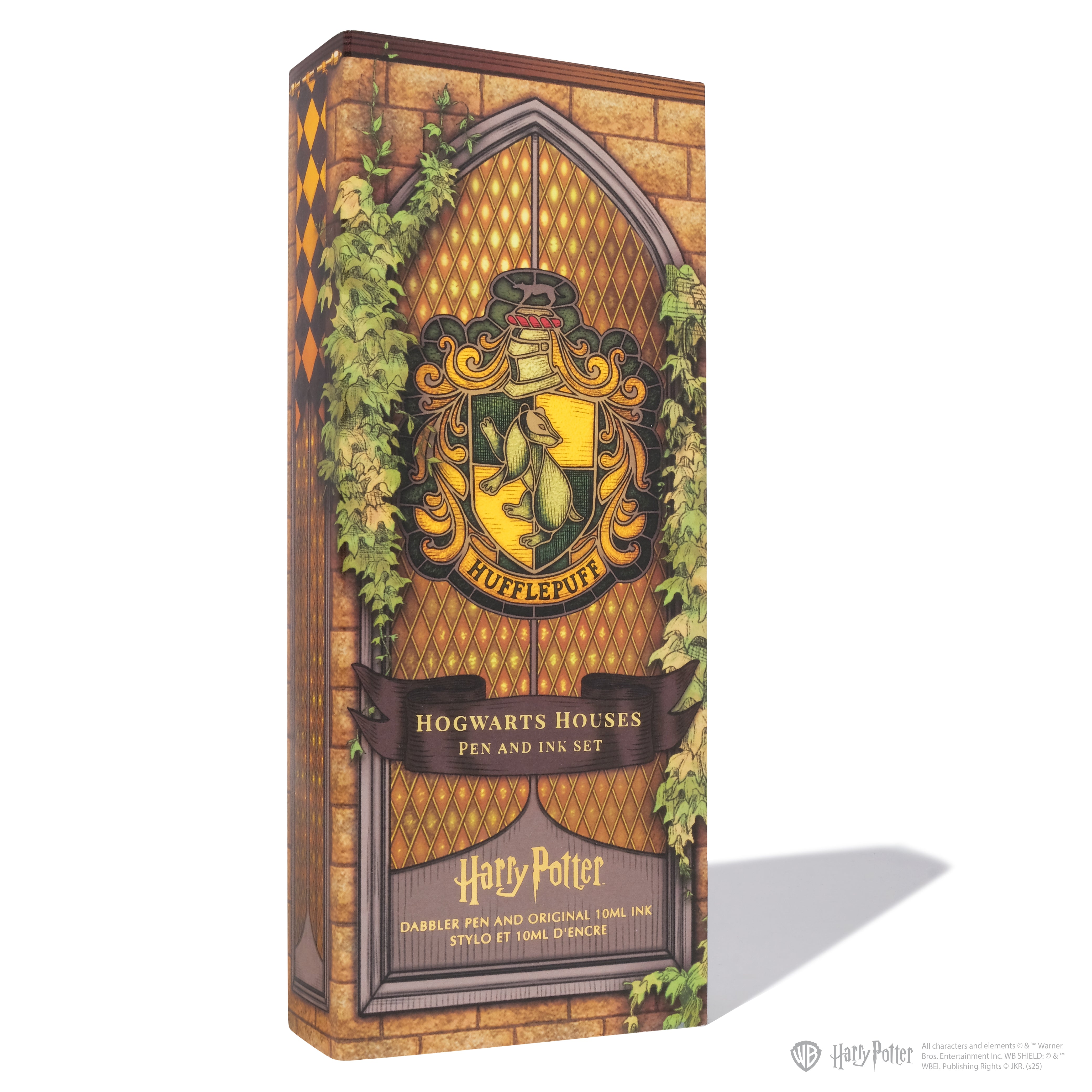 Warner Bros. | Harry Potter | Dabbler Pen and 10ml Ink Set | Hufflepuff