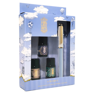 The Masque Resin Pen & Ink Set | Blue