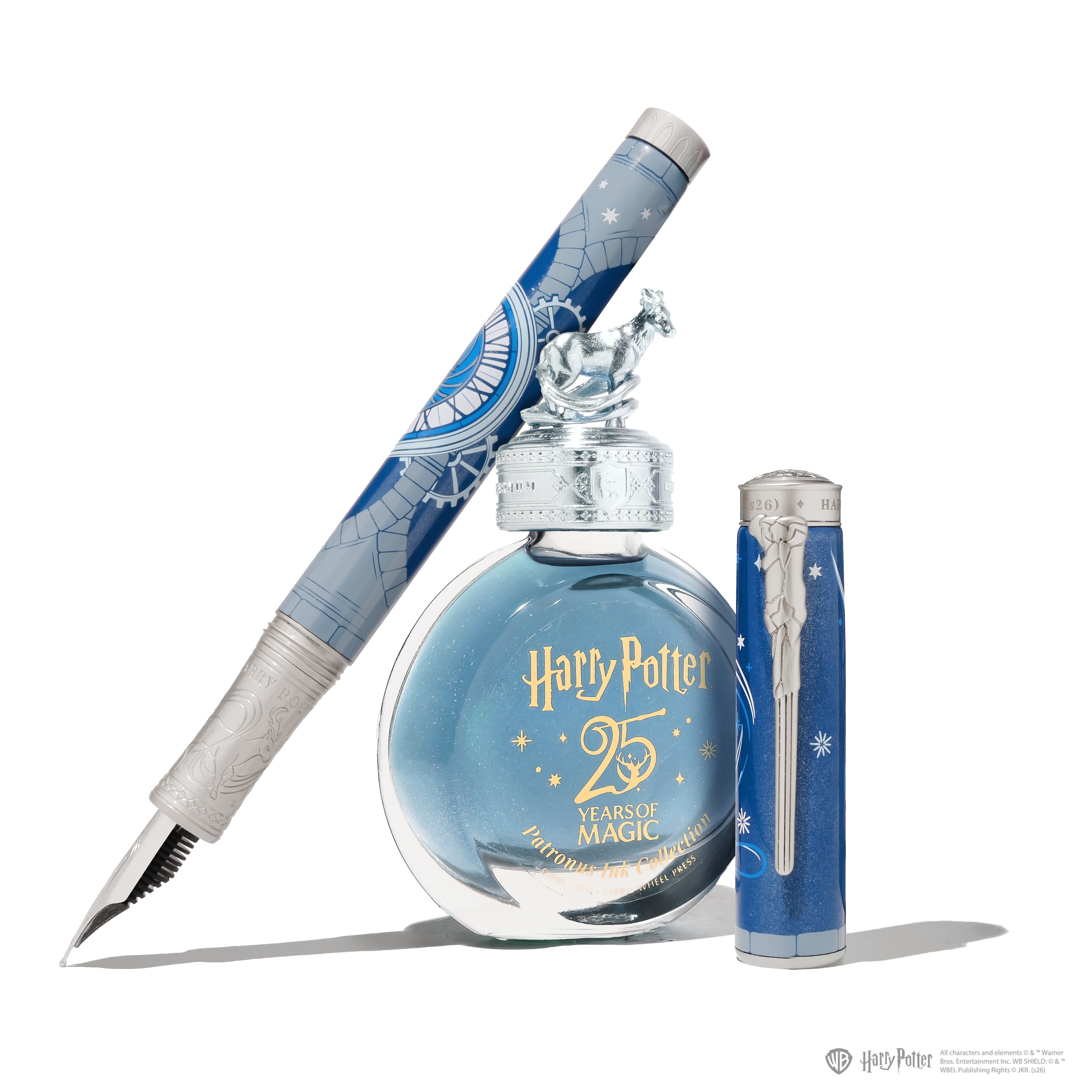 Warner Bros. | 25 Years of Magic - Patronus Anniversary Collection | Limited Edition Masque Pen & 38ml Ink Set  | Harry Potter