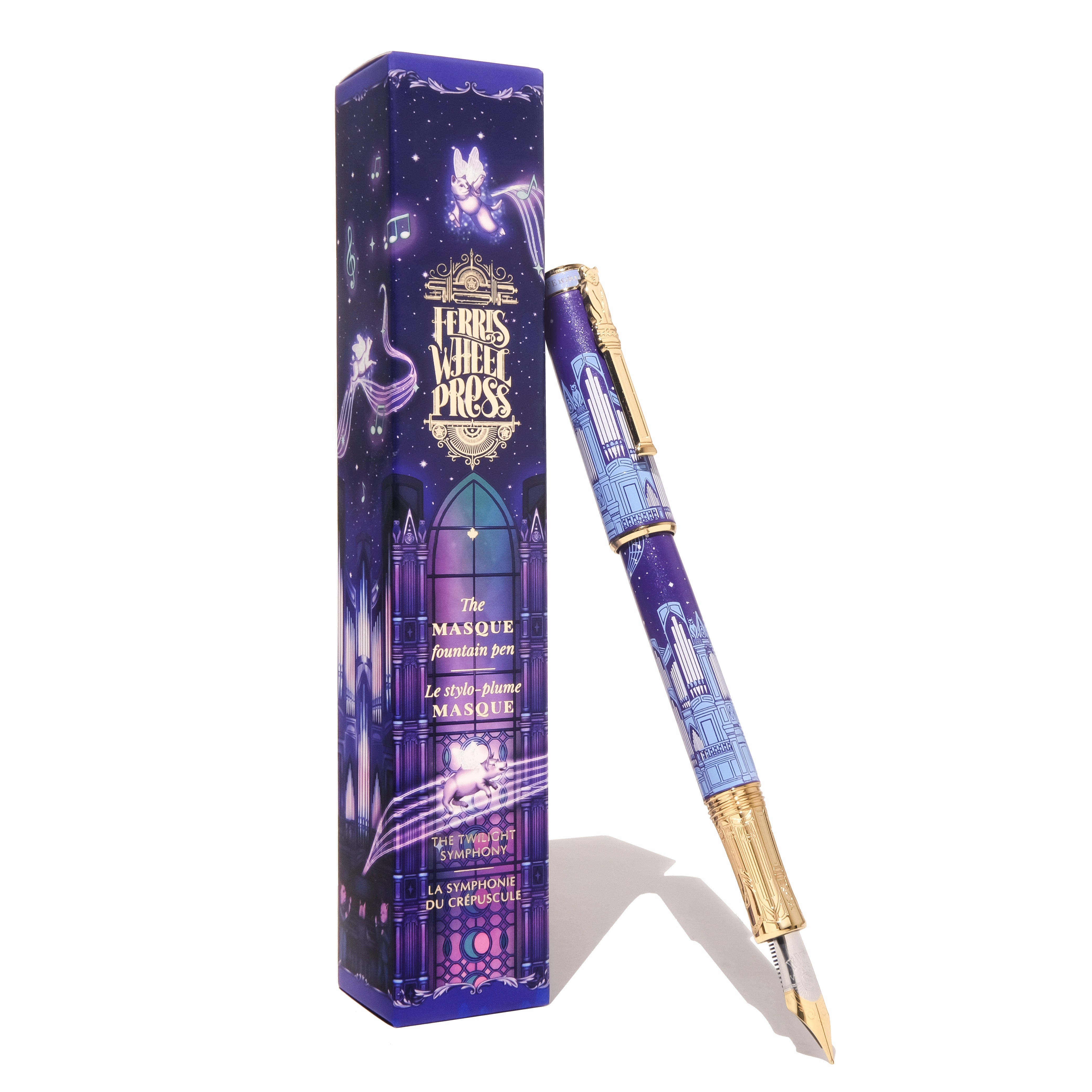 Limited Edition 2026 | The Masque Fountain Pen - The Twilight Symphony