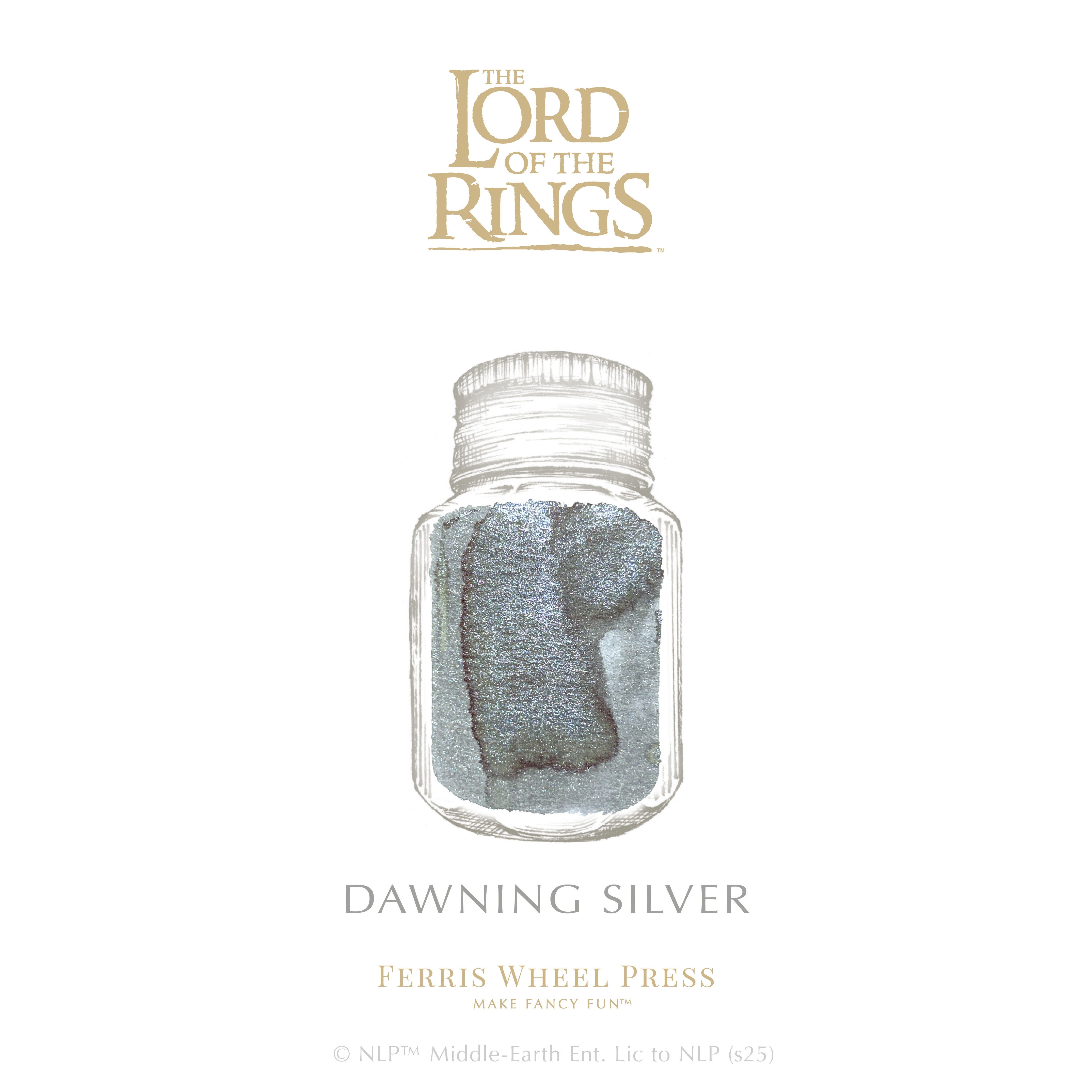 Warner Bros. | The Lord of the Rings | Dawning Silver 28ml Ink