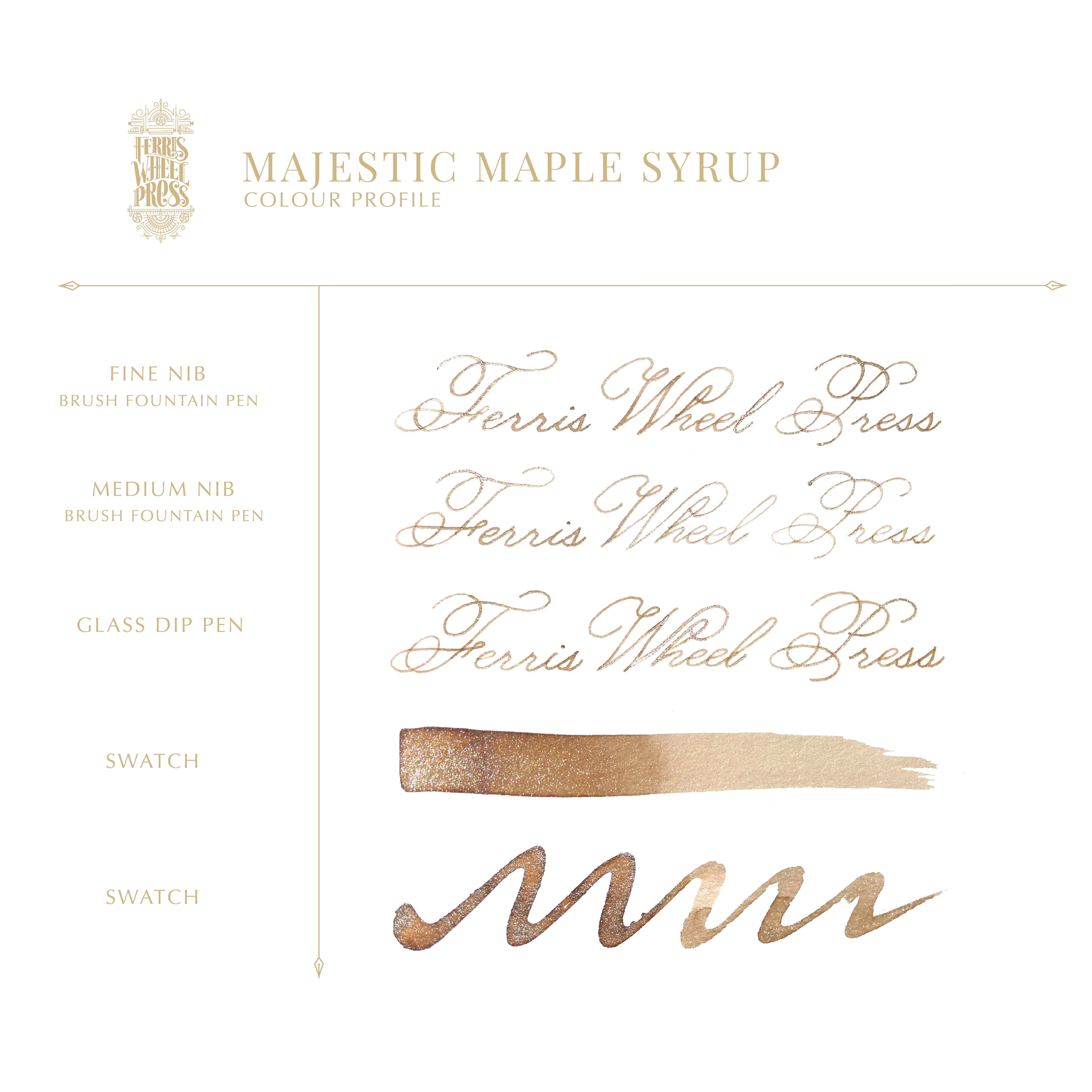 38ml Majestic Maple Syrup Ink